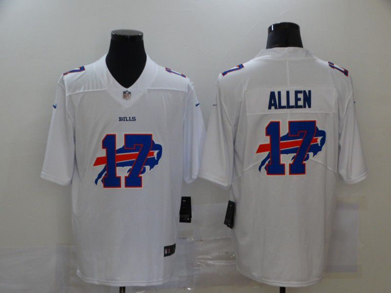 Men Buffalo Bills 17 Allen White shadow 2020 NFL Nike Jerseys